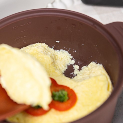 소노리떼 국산 실리콘 계란찜기 원형 냄비 대형 이미지 3