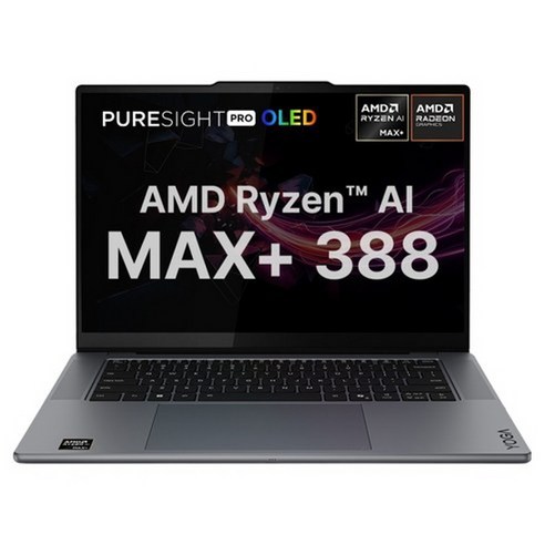 레노버 2026 요가 프로 7a 15ASH11 라이젠 AI 라이젠 AI 300 시리즈, Thunder Grey, 83W5000KKR, 512GB, 32GB, WIN11 Pro