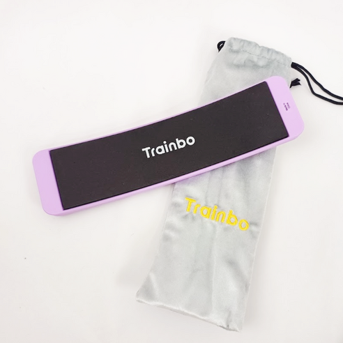 Trainbo 턴보드 피겨스피너 턴아웃보드 직사각형 정품, 보라색
