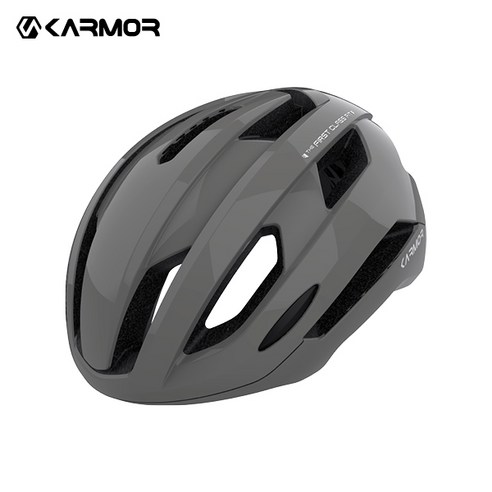 카머 스왈로 로드 MTB 미니벨로 자전거 헬멧 아시안핏, 1개, 그레이