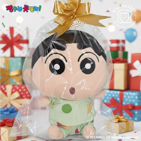 돌베이커리 짱구 파자마 인형 28cm 공식정품 선물포장, 1개