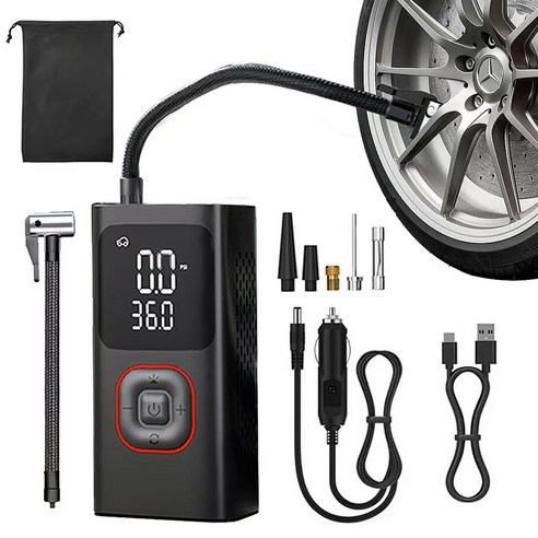 아우리넥스 휴대용 셀프 타이어 공기압 주입기 실사용 후기 | 효과 있을까? 썸네일