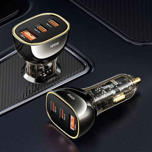 코드웨이 125w 3포트 2C+1A 차량용 시거잭 자동차 고속 충전기 실사용 후기 | 효과 있을까? - 상품 이미지 2