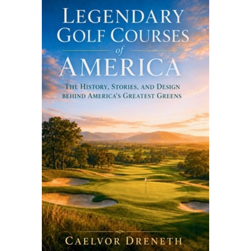 (영문도서)Legendary Golf Courses of America: The History Stories and Design Behind Ameri... Paperback, Independently Published, English, 9798183624106
