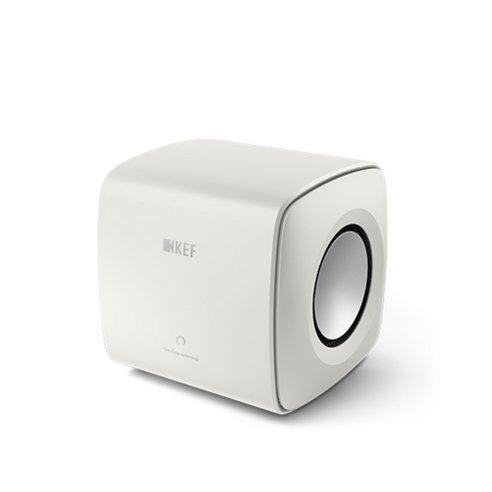 KEF 케프 KC62 스타일리쉬 하이파이 서브우퍼, White, KC62