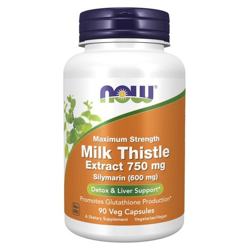 나우푸드 맥시멈 스트렝스 밀크 씨슬 추출물 750mg 실리마린 600mg... 맛있게 먹은 솔직 후기 - 상품 이미지 1
