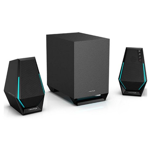 에디파이어 헤카테 G1500 맥스 RGB 데스크톱 게이밍 스피커, 블랙, G1500 Max