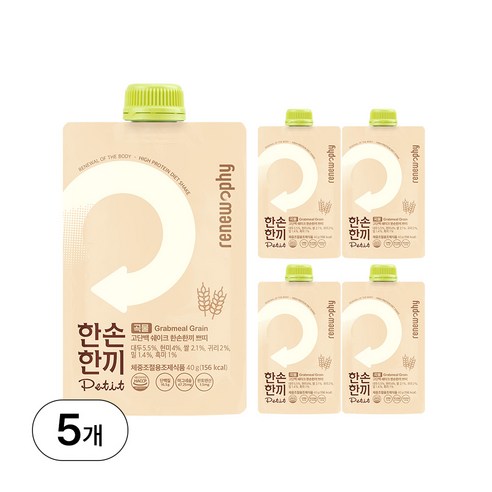 한손한끼 프로틴 단백질 쉐이크 곡물맛