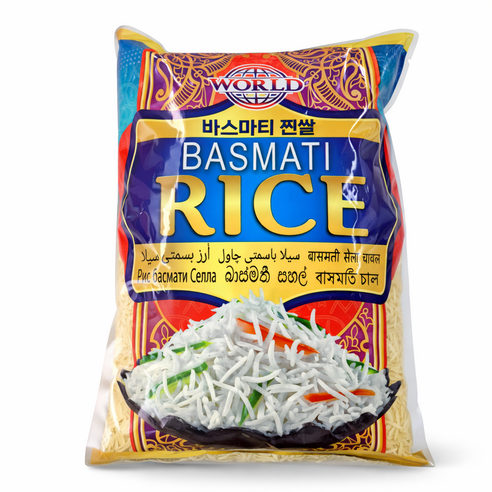 World Basmati Rice 바스마티 라이스, 1Kg, 1개