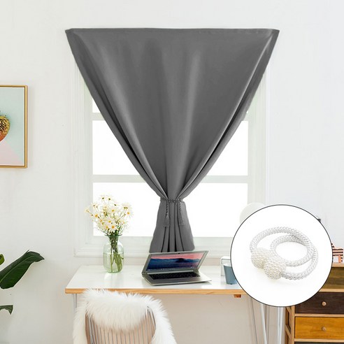 메이스 무타공 암막커튼, 빛 차단과 포근함을 동시에!