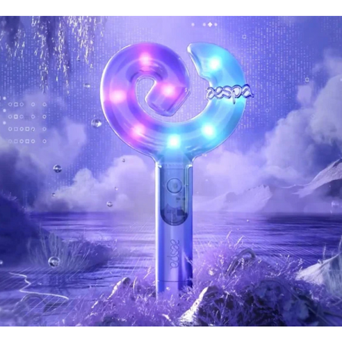에스파 공식응원봉 OFFICIAL LIGHT STICK Ver2 /포토카드 4종 특별 구성 / 정품 / 미개봉/ 새상품 / 배송 /