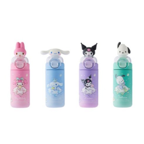 락앤락 스쿨핏 산리오 마이멜로디 원터치 피규어 텀블러 LHC3347PIK_SR, 핑크, 320ml, 1개