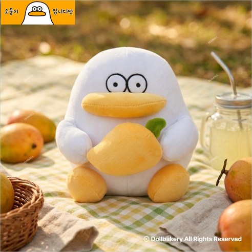 (정품) 오둥이 인형 공식정품 22cm MANGO 망고, 1개, 오둥이 망고