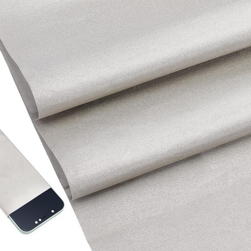전자파 차단 원단 파라데이 차폐 천 니켈 구리 EMI RF RFID 차단 베이지 색상 150x90x0.08cm, 1개