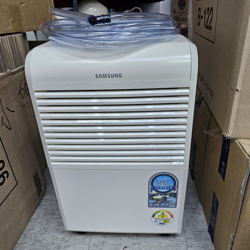 중 고 삼성제습기 업소용24리터 배수호스 포함