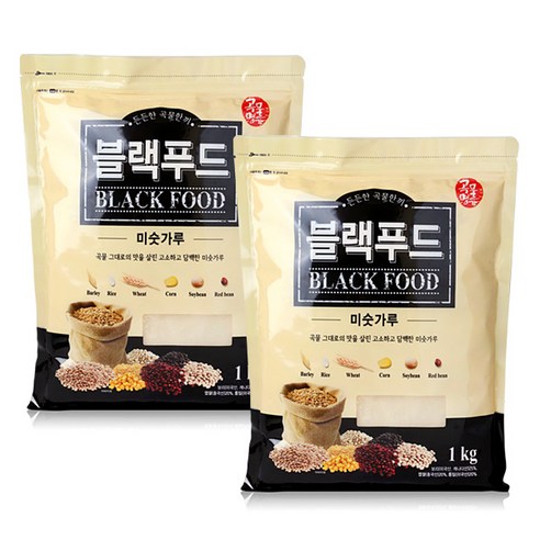곡물명가 블랙푸드 미숫가루 1kg 1kg, 2개 솔직 후기 | 실사용자 리뷰 분석 - 상품 이미지 2