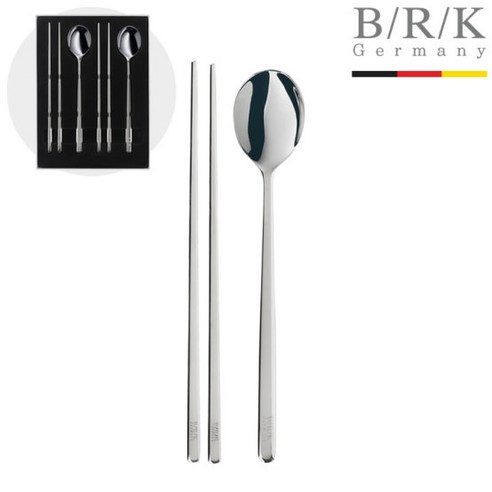 BRK 독일 명품 스텐 고급 수저세트 5인 숟가락젓가락세트, 1개
