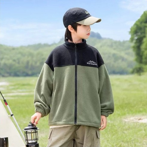 재한 아동 캐주얼 집업 점퍼 상의 [2713]