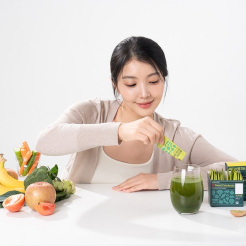메디슨벨 마시는샐러드 후기 분석 - 영양 성분표 이미지