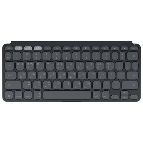 로지텍코리아 Keys-to-go 2 키즈투고 2 for iPad 블루투스 키보드 / 공식대리점, 그래파이트, Keys-to-go 2 for iPad, 제조사축