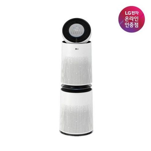 LG전자 퓨리케어 360도 공기청정기 플러스 AS235DWSA 클린부스터 1등급, 크리미스노우