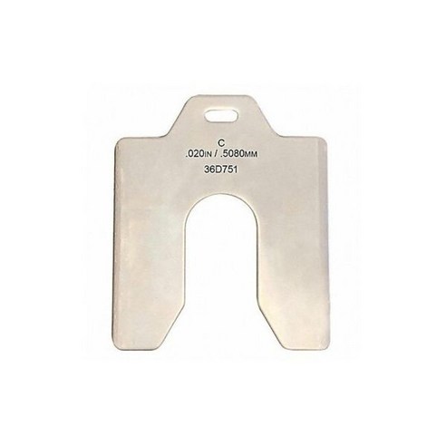 Value BrandSlotted Shim 4x4 Inx0.020In PK20 - 귀금속가공 | 쿠팡