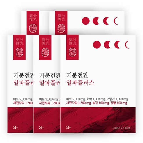 [공식] 생활약속 기분전환 알파플러스 5박스 100포 V라인 퉁퉁이별 나... 실사용 후기 | 효과 있을까? - 상품 이미지 1