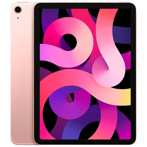 Apple iPad Air 4세대, 로즈 골드, 64GB, Wi-Fi+Cellular