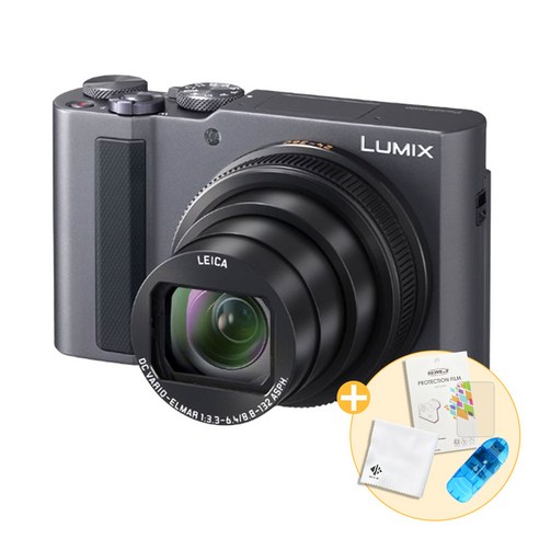 파나소닉 루믹스 LUMIX DC-TZ300 실버 + 악세사리 3종(극세사 융/리더기/보호필름)
