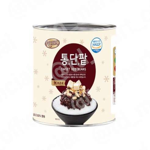 리치스 통단팥, 3kg, 1개