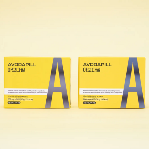 [공식판매처] New 아보다필 Premium solution, 1박스, 60정