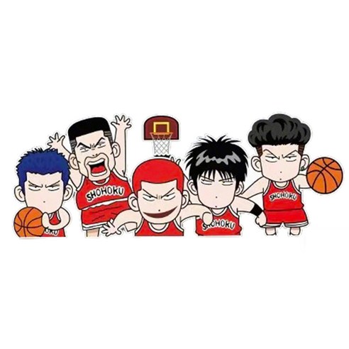 미리아 슬램덩크 차량용 스티커, 2개, B