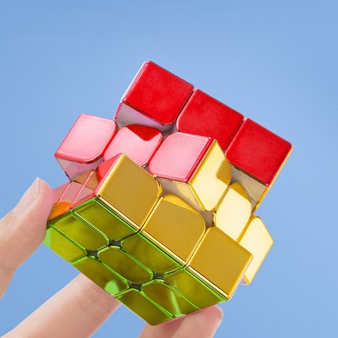 투데이리빙 프리미엄 골든 메탈 큐브 특이한 마그네틱 cube 키덜트 장난... 솔직 후기 | 취미생활 필수템 - 상품 이미지 3