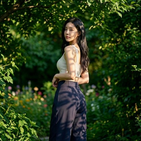 마린웨이브 폰주머니 일체형 와이드 핏 레깅스 요가 팬츠 바지 운동러 솔직 후기 | 실사용 리뷰 - 상품 이미지 2