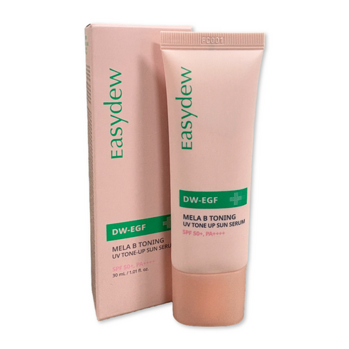 이지듀 멜라 비 토닝 UV 톤업 선세럼 30ml 튜브형 핑크 썬세럼 선크림, 30ml, 1개 - 선케어/선크림/선로션 | 쿠팡