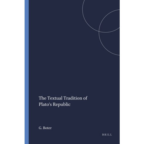 (영문도서)The Textual Tradition of Plato's Republic Paperback, Brill, English, 9789004087873