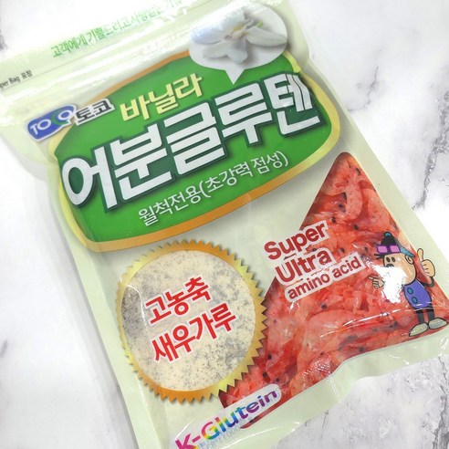 토코 바닐라 어분 글루텐 월척전용 초강력점성 민물 붕어 향어 잉어 떡밥 집어제, 1개, 300g