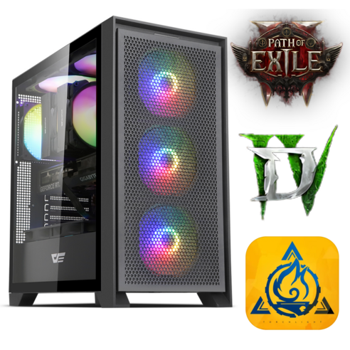 패스오브엑자일2 컴퓨터 사양 POE2 게이밍 조립 PC 디아4 오딘 아이온2 발로란트 게임용 사양 - 조립PC | 쿠팡