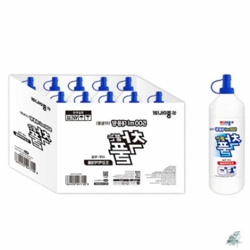 더캔바 5000 대용량 착붙는풀 착풀 500ml 10개입 사무용문구 - 물풀 | 쿠팡