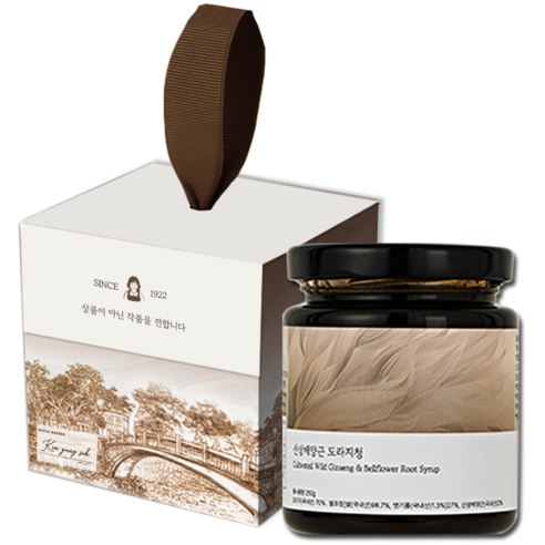 김영숙명인 산삼 약도라지청 프리미엄, 1개, 1개입, 250g