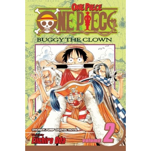 (영문도서)One Piece Volume 2: Buggy the Clown Paperback, Viz Media, English, 9781591160571