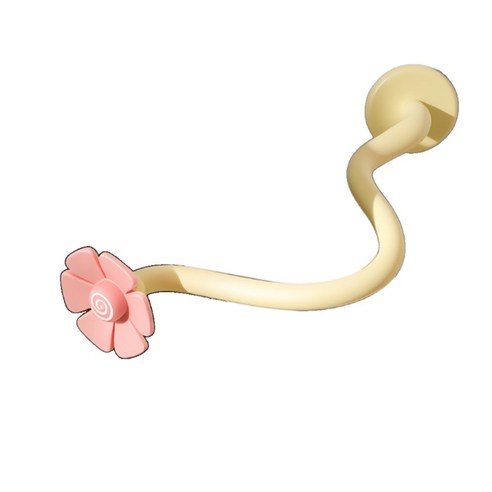세탁기 건조기 환기 도어스토퍼 자석 고정 거치대, 1개, 벚꽃핑크