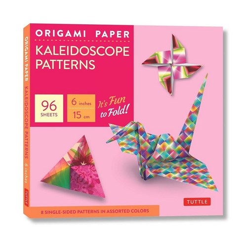 Origami Paper - Kaleidoscope PATTERN 패턴s 6\