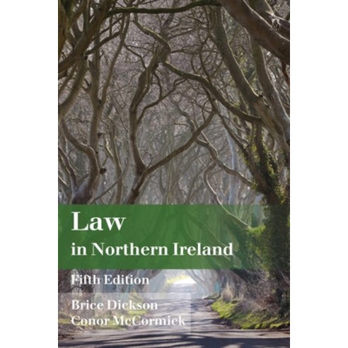 (영문도서)Law in Northern Ireland Hardcover, Hart Publishing, English, 9781509989652