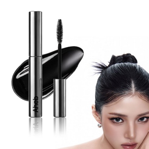 [펌 연장 전용] 아헤브 속눈썹영양제 블랙 틴팅 앰플, 1개, 5g
