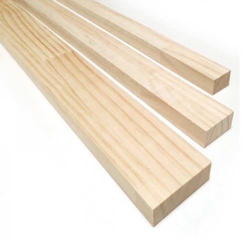 아이베란다 미송 집성목 목재 12 18T 패널 각목 몰딩 각재, 30X600mm, 12mm, -