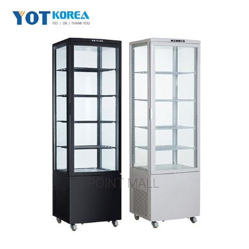 와이오티 RT-235L 업소용 사면유리 냉장쇼케이스 이미지 2