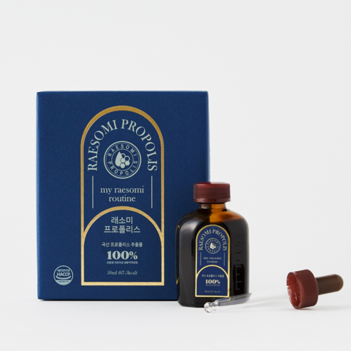 [프리미엄] 국산 래소미 프로폴리스 원액 50ml 액상 50ml, 1개 실사용 후기 | 효과 있을까? - 상품 이미지 1