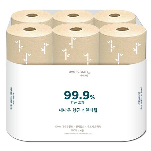 갈색 대나무 키친타올 135매, 6개 솔직 후기 | 실사용자 리뷰 분석 썸네일
