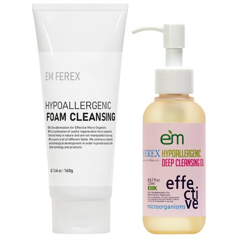 [이엠팜] EM FEREX 하이포엘러제닉 클렌징 2종 SET 솔직 후기 | 실사용자 리뷰 분석 썸네일